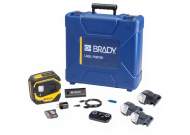 Принтер BRADY M511-EU-UK-KIT c ПО BWS ADVANCED. В компл.: жесткий кейс, сетевой адаптер, кабель USB-C, USB-A, быстрый старт, магнитная накладка, зажим для ремня, внешний аккумулятор, картриджи M5C-1500-595-WT-BK, M4-91-427, M5-131-499.