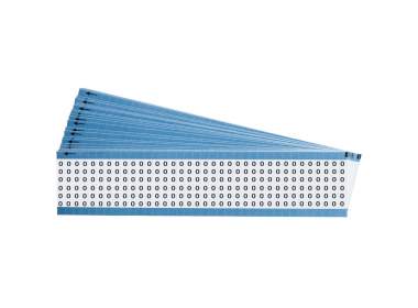 WM-81-PK кабельные маркеры на картах, цвет-белый, размер 6,35х38,00мм, 900 шт/упак, легенда 81